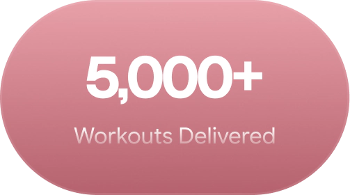 Meer dan 5000 workouts begeleid